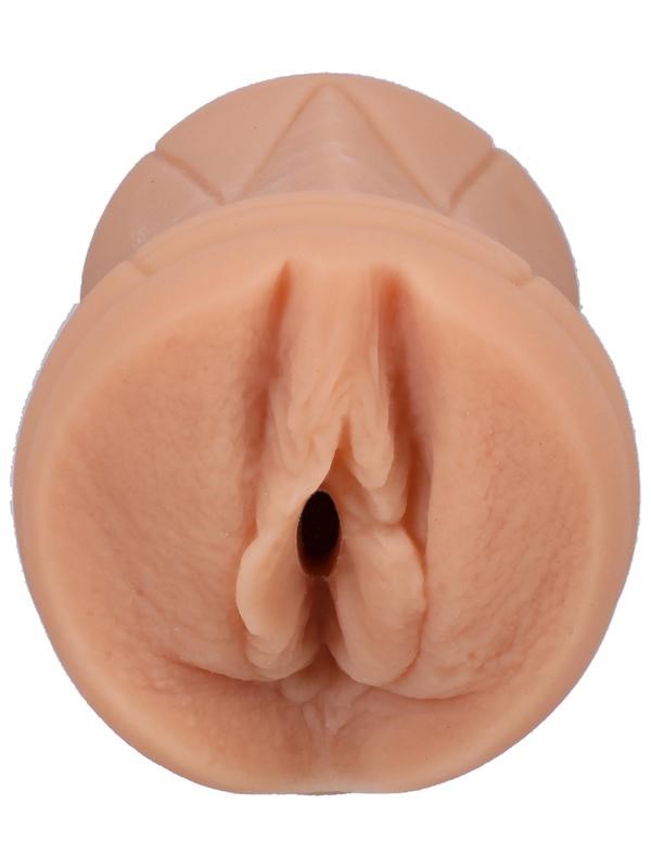 Doc Johnson Signature Strokers Zoey Luna ULTRASKYN Pocket Pussy Masturbator Vanilla - - Masturbators and Strokers