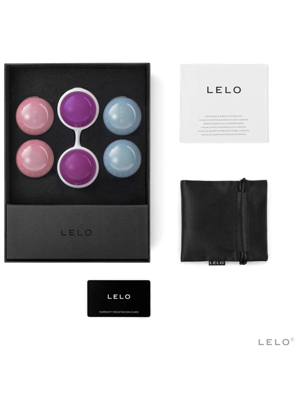 Lelo Beads Plus Kegel Balls Pleasure Set Progressive Training - - Love Eggs and Kegel Exercisers