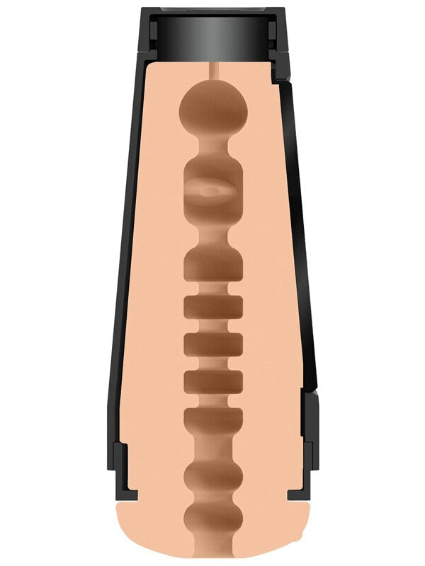 Main Squeeze Chantal Danielle Uniquely Textured ULTRASKYN Masturbator Vanilla - - Masturbators and Strokers