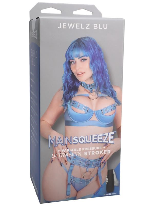 Main Squeeze Jewelz Blu ULTRASKYN Pussy Stroker Vanilla - - Masturbators and Strokers