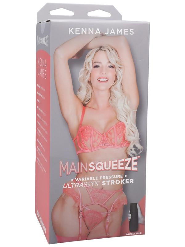 Main Squeeze Kenna James ULTRASKYN Realistic Pussy Stroker Vanilla - - Masturbators and Strokers