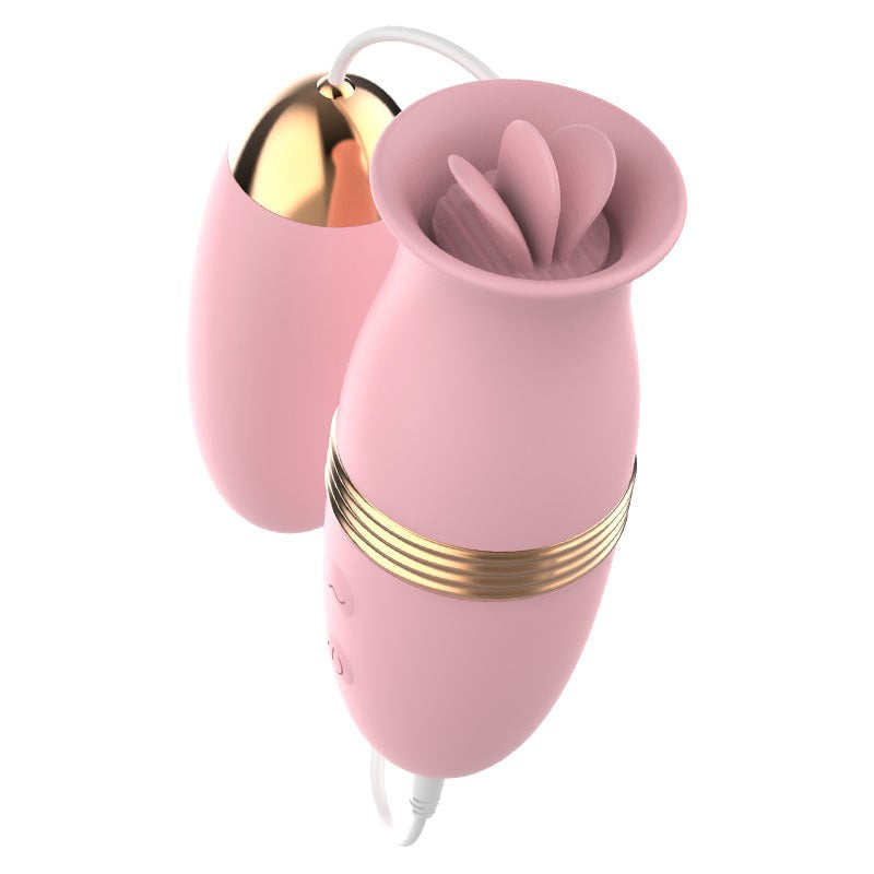 BDStyle Lilo 6 Functions Vibrating Magic Tongue Vibrator with Textured Tip - - Finger and Tongue Vibrators