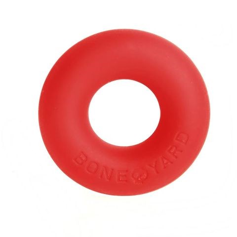 C1R Releasing Boneyard Ultimate Stretchy Silicone Cock Ring Red Premium - - Stretchy Cock Rings
