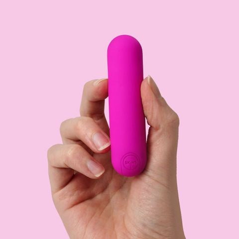 Skins Touch Skins Super Excite Rechargeable Bullet Vibrator Pink Clitoral - - Bullet Vibrators