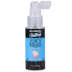 Doc Johnson GoodHead Cotton Candy Flavoured Wet Head Dry Mouth Spray 59ml - - Delay and Excite Sprays