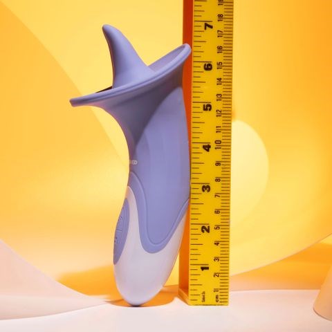 Evolved LIX & KISSES USB Rechargeable Flicking Tongue Vibrator Purple - - Finger and Tongue Vibrators