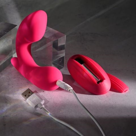 Evolved Gender X ALL ABOUT THE BASS Remote Controlled Wearable Vibrator - - Remote Control Vibrators