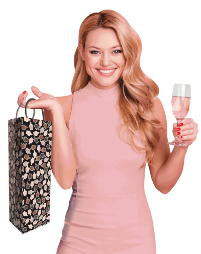 Little Genie FU Finger Novelty Gift Bag - - Party Gifts and Novelties