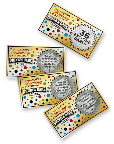 Little Genie Happy Fucking Birthday Party Lotto Game - - Sex Games, Coupons and Tricks