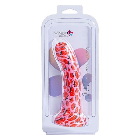 Maia Toys Maia JUCI Silicone Suction Cup Dong Pink Suction Cup Dildo - - Realistic Dildos