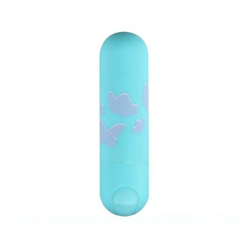 Maia Toys Maia Julia 10 Function USB Rechargeable Bullet Vibrator Teal Clitoral - - Bullet Vibrators