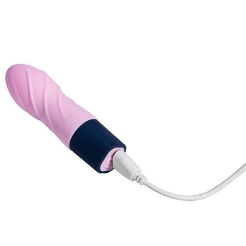 Maia Toys Maia POPPI USB Rechargeable Bullet Vibrator Light Pink Clitoral - - Bullet Vibrators