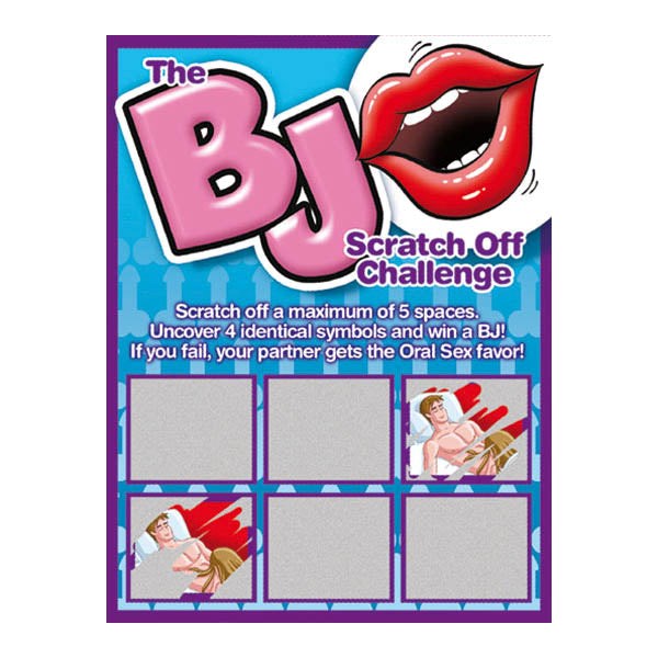 Ozze Creations Sexy Blowjobs Challenge Novelty Scratcher Interactive Game - - Sex Games, Coupons and Tricks