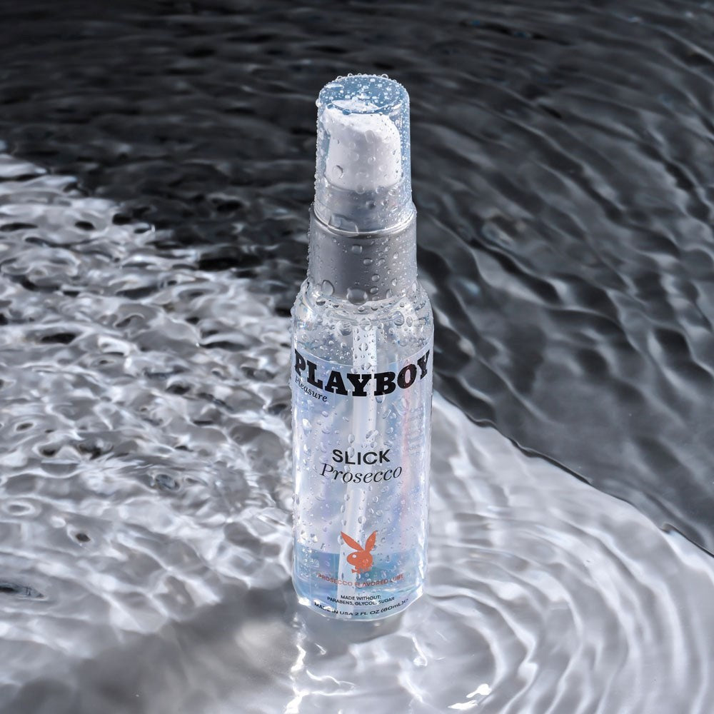 Evolved Playboy Pleasure SLICK PROSECCO Flavoured Water Based Lubricant - - Water Based Lubes