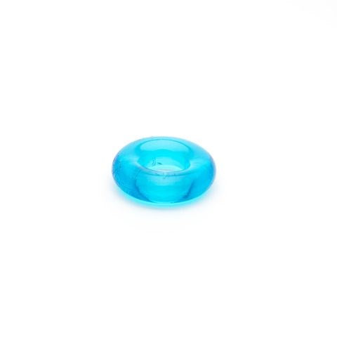 Sport Fucker Super Stretchy Rubber Cockring Ice Blue Penis Enhancement Ring - - Stretchy Cock Rings