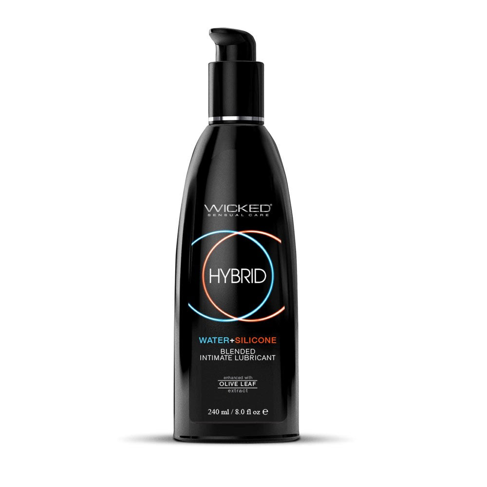 Wicked Sensual Care Wicked Hybrid Water & Silicone Blended Lubricant 240ml Long Lasting - - Massage Oils and Lubricants