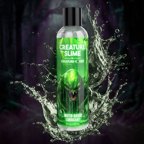XR Brands Creature Cocks Water Based Lubricant Pump Bottle 236ml Premium - - Water Based Lubes