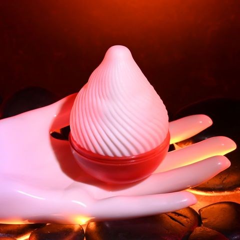 Evolved Zero Tolerance KILAUEA Mini Mens Stroker Egg White Volcano Shape - - Masturbators and Strokers