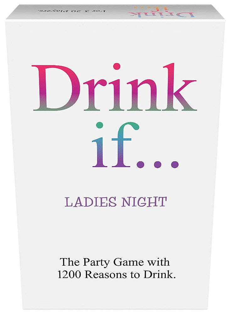 Kheper Games Drink If Ladies Night Game - - Sex Games, Coupons and Tricks