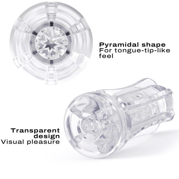 Marc Dorcel Deep Blow Extrem Mens Masturbator with Pyramid Design - - Masturbators and Strokers