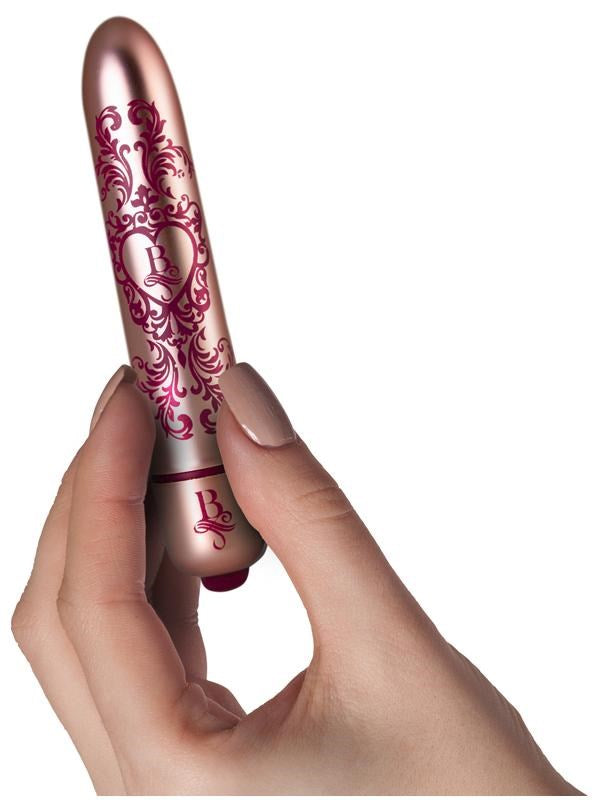 Rocks Off Boudoir Multi Function Bullet Vibrator RO90 Promenade Rose Gold - - Bullet Vibrators