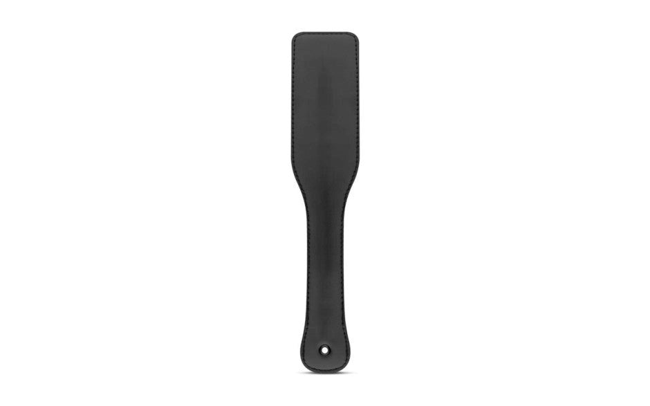 Bedroom Fantasies Faux Leather Bondage Paddle Black Impact Play Adult Toy - - Paddles And Slappers