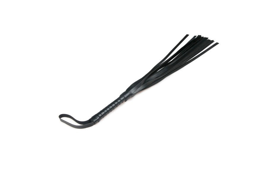 Fetish Collection Leather Flogger Bondage Whip Premium Impact Play - - Whips And Crops