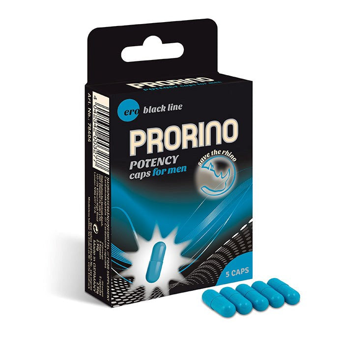 Hot Ero PRORINO Potency Capsules For Men Red Ginseng Male Enhancement - - Sex Pheromones and Perfumes