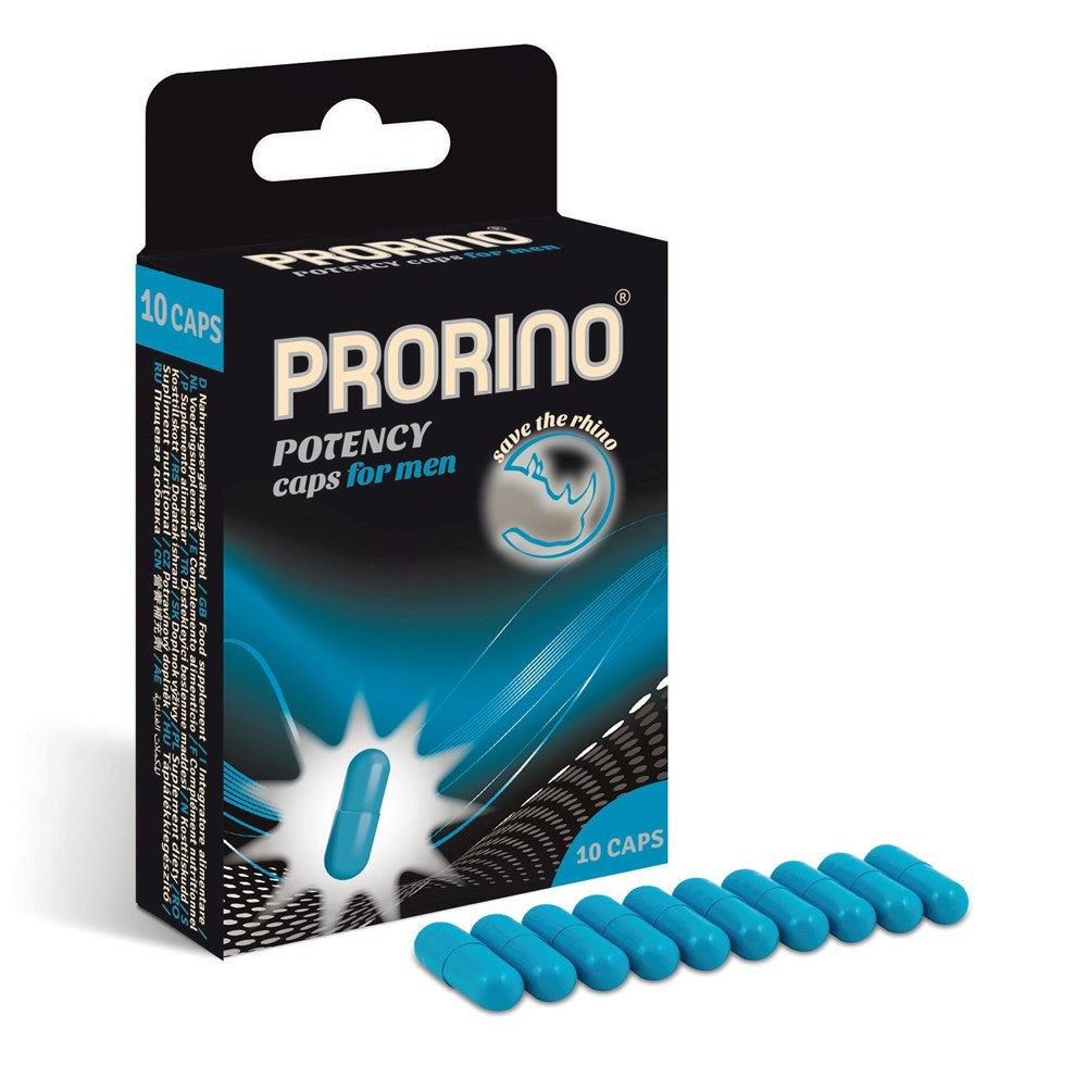 Hot Ero PRORINO Potency Capsules For Men Red Ginseng Male Enhancement - - Sex Pheromones and Perfumes