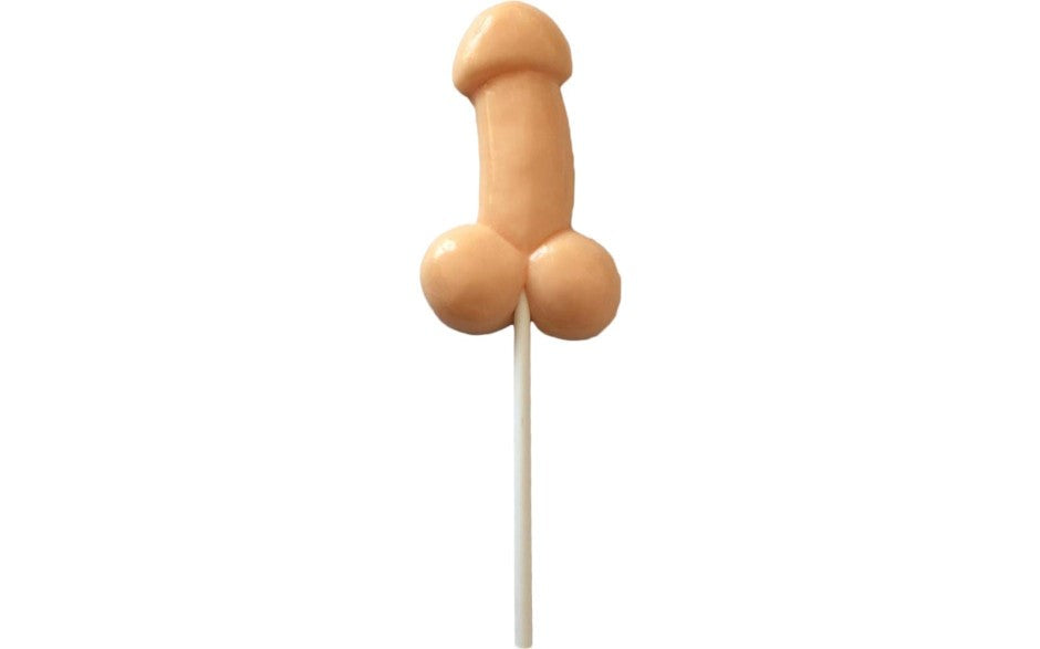 Hott Products Butterballs Butterscotch Pecker Shaped Lollypop - - Party Gifts and Novelties
