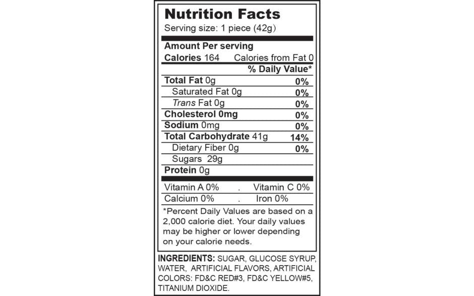 Hott Products Butterballs Butterscotch Pecker Shaped Lollypop - - Party Gifts and Novelties