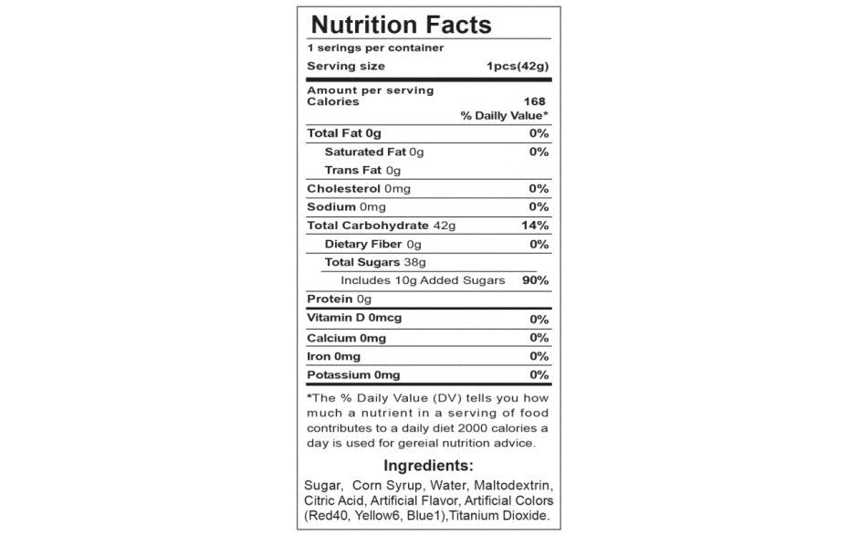 Hott Products Lusty Lickers Candy Ass Shaped Mai Tai Lollypop - - Party Gifts and Novelties