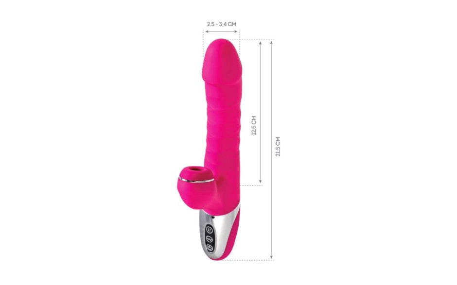 JOS To Frolly Thrusting and Sucking Rabbit Vibrator with Dual Stimulation - - Rabbit Vibrators