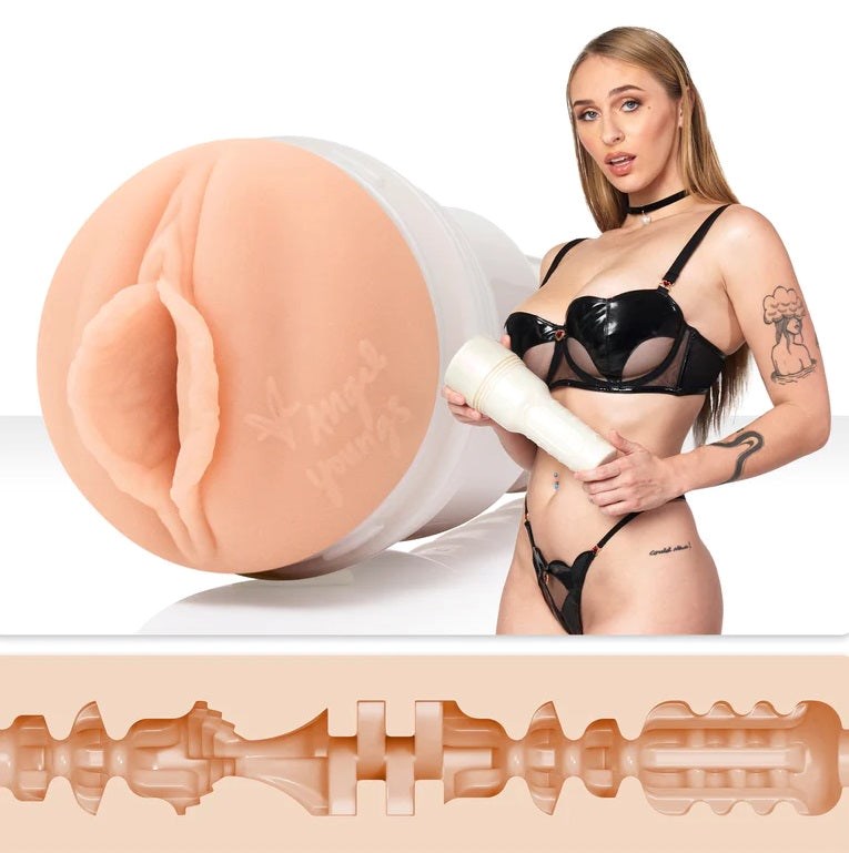 Fleshlight Girls Angel Youngs Sweetness Realistic Male Stroker Premium - - Fleshlight Male Masturbators