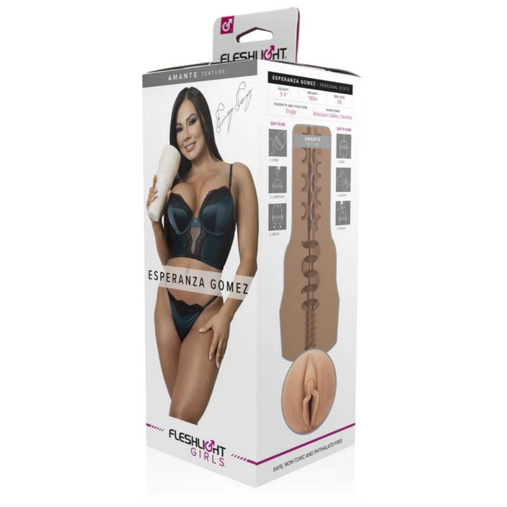 Fleshlight Girls Esperanza Gomez Amante Mens Masturbator Three Chambers - - Fleshlight Male Masturbators