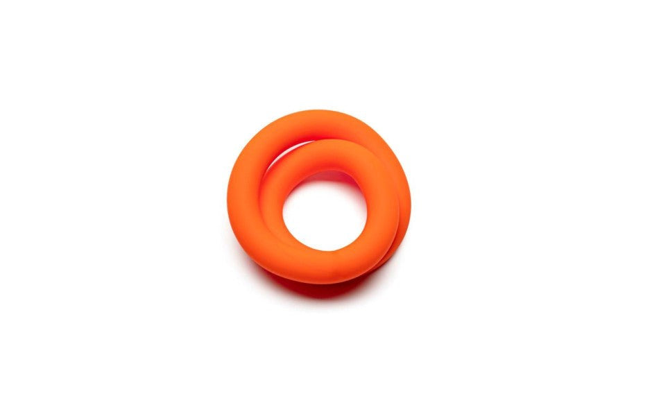 Perfect Fit Hefty Wrap Silicone Cock Ring 229 mm Customizable Tension - - Stretchy Cock Rings
