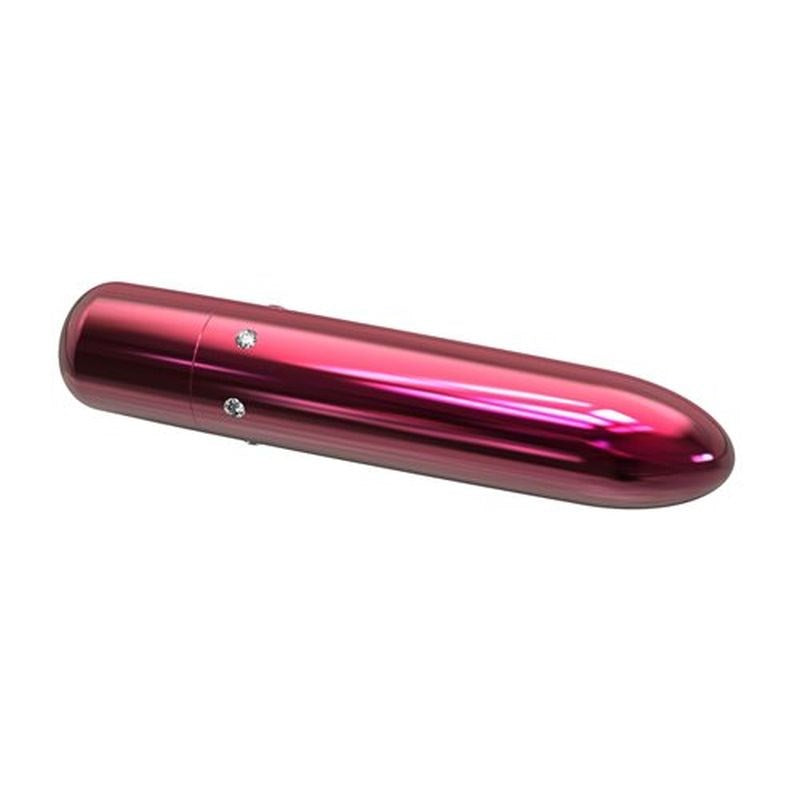 BMS Factory PowerBullet Pretty Point 10 Functions Bullet Vibrator USB Rechargeable - - Bullet Vibrators