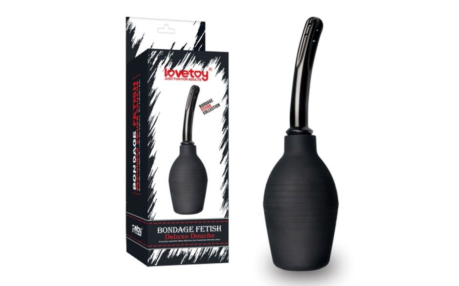 Lovetoy Deluxe Easy to Use Anal Douche 313ml Premium Anal Cleansing - - Enemas and Douches