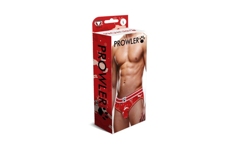 Prowler Reindeer Open Back Brief Mens Underwear Holiday Fetish Lingerie - - Mens Briefs And Boxers