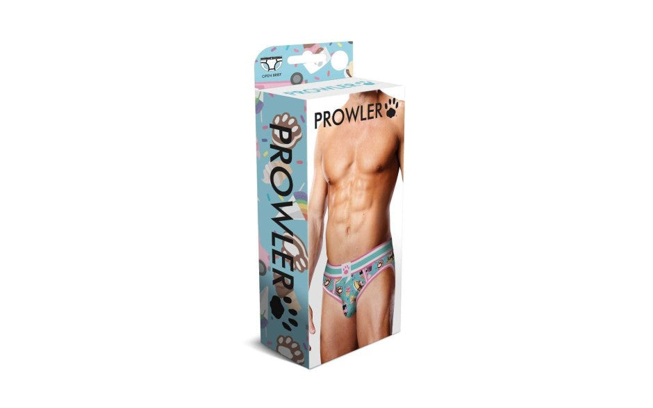 Prowler Sundae Open Polyester Spandex Mens Brief with Ice Cream Print Design - - Mens Briefs And Boxers