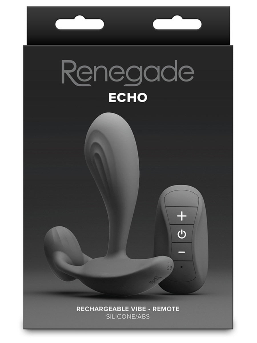 NS Novelties Renegade Echo Vibrating Prostate Massager - - Prostate Toys