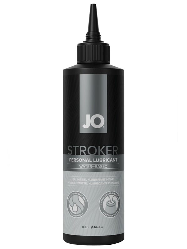 System JO Water Based Male Stroker Lubricant with Precision Tip Applicator - - Water Based Lubes