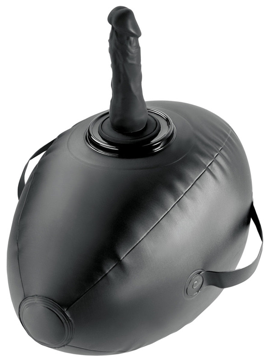 Fetish Fantasy Series Body Dock Inflatable Love Ball - Black - Sex Furniture