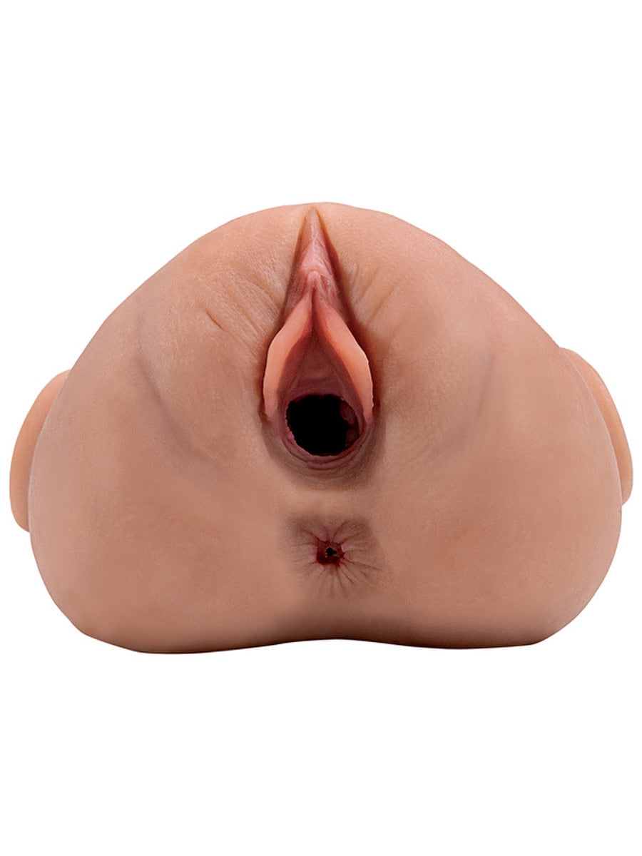 PDX Plus Double Pounder Vibrating Squeeze Male Stroker - Masturbators and Strokers