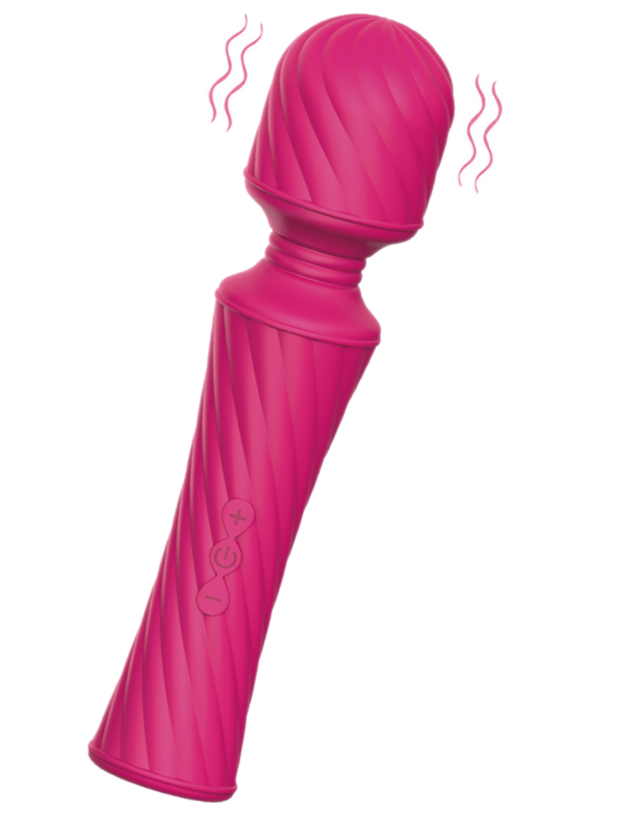 Full Circle Rockstar 8 Functions Body Wand Massager - - Body Wands