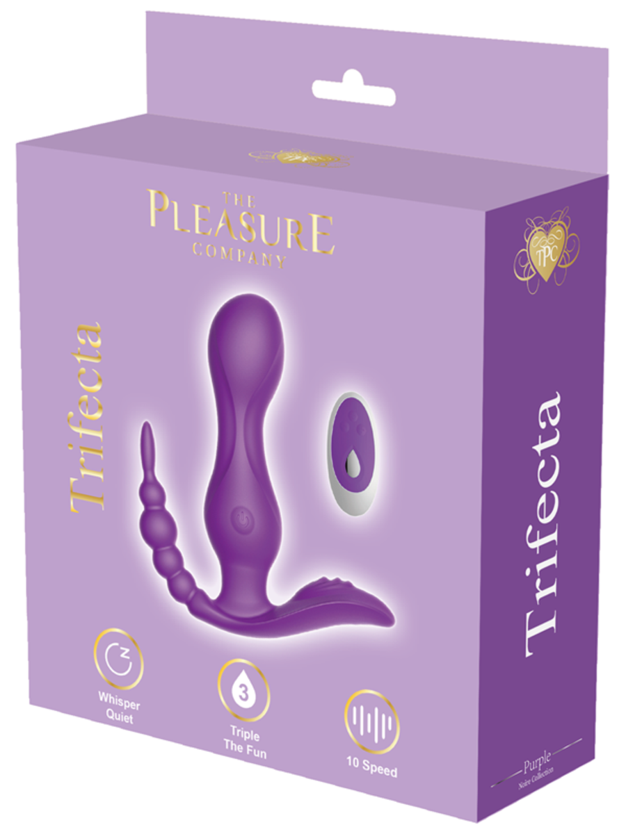 Full Circle Trifecta Remote Control Anal Vibrator - - Anal Vibrators