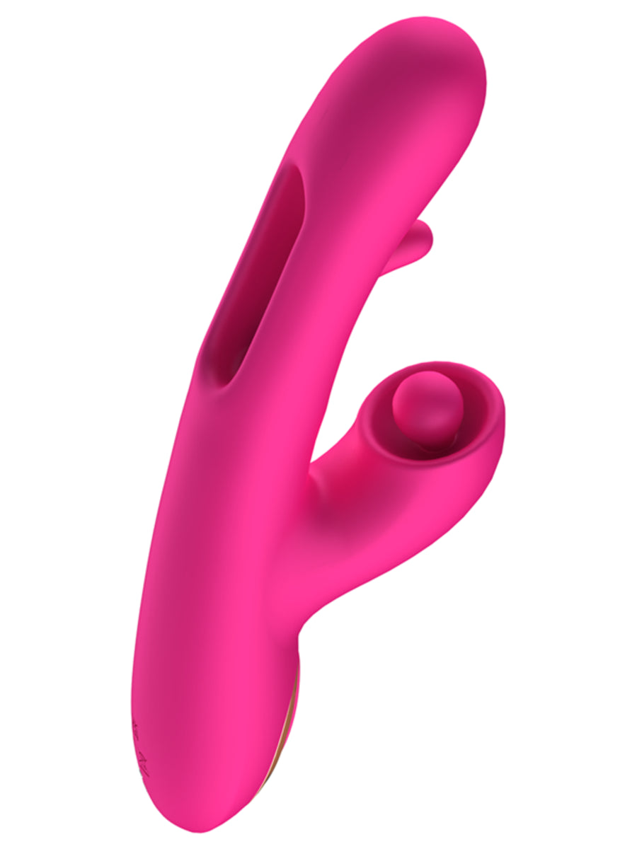 Full Circle Heavens Door Silicone Rabbit Massager - - Rabbit Vibrators