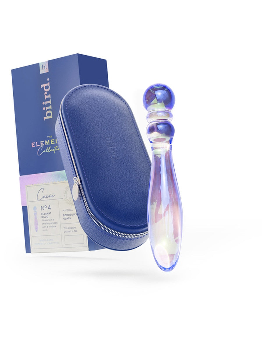 Biird Cecii Smooth Borosilicate Glass Dildo - - Glass Sex Toys