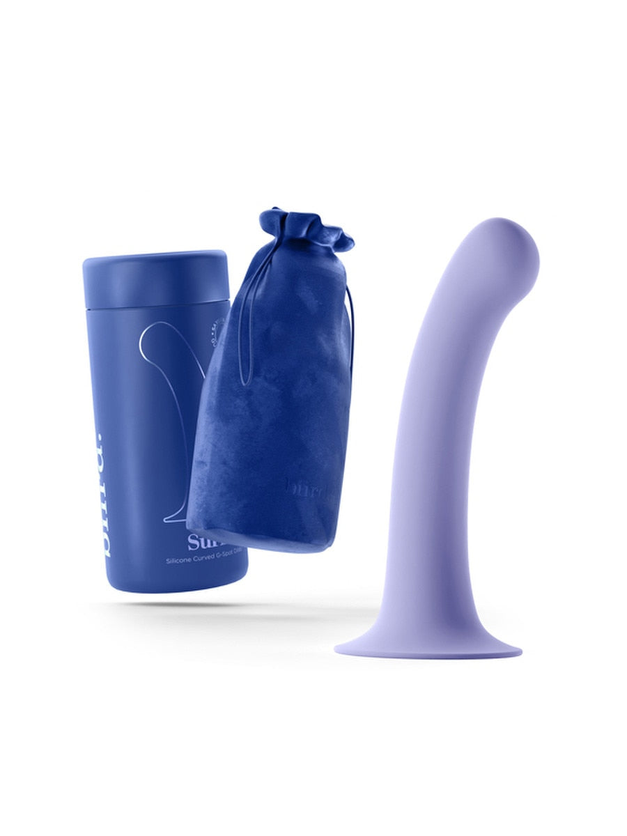 Biird Surii Silicone Dildo with Suction Cup Base - - Non-Realistic Dildos