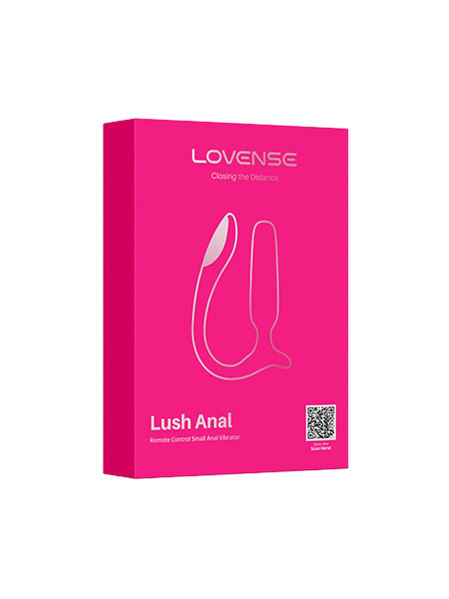 Lovense Lush Anal Remote Control Small Anal Vibrator - - Anal Vibrators